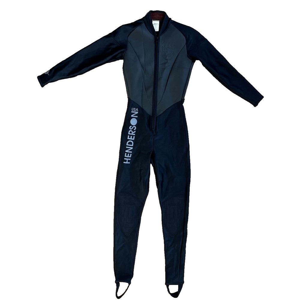 Henderson Fire FLEECE Full Wetsuit TherMaxx Black 2.5mm Women's XS Scuba USA